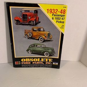 Books vintage 90's obsolete ford parts, inc. catalog